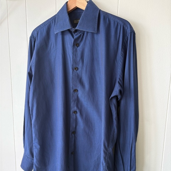 Holt Renfrew Blue Button Down Shirt - Picture 3 of 8